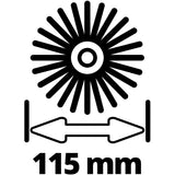 Ensemble de pinceaux moyens einhell