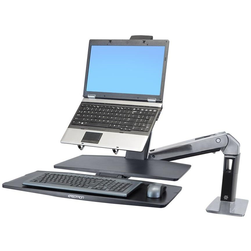 Brazo de laptop ergotron lx para confirmación del escritorio