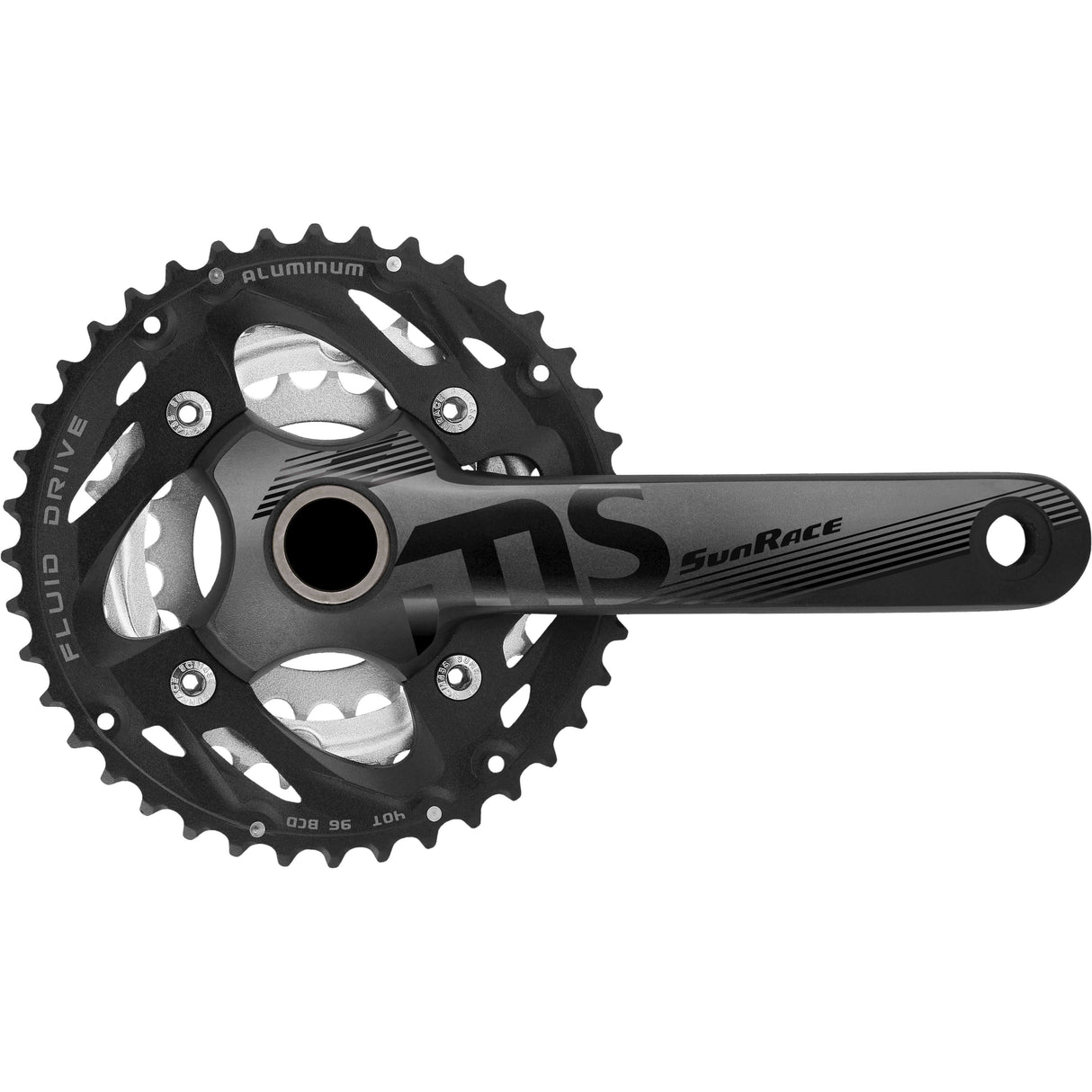 Sunrace Crankkel FCMS50 22-30-40 175 mm M CG+BB Set