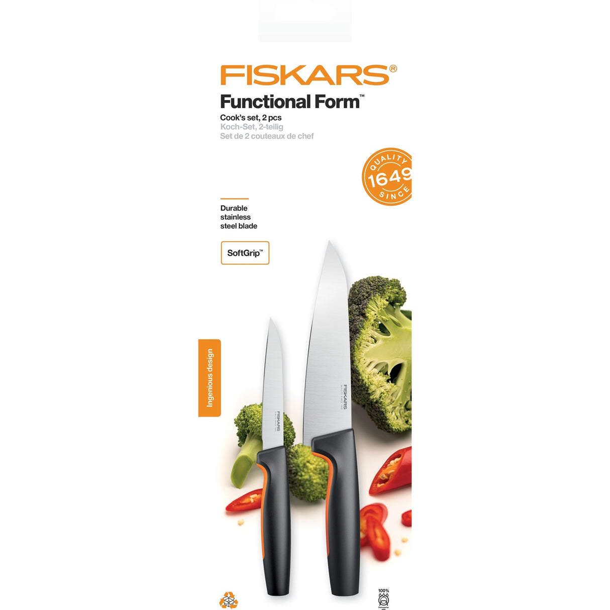 Fiskars Funkční forma Koksmessen 2-part