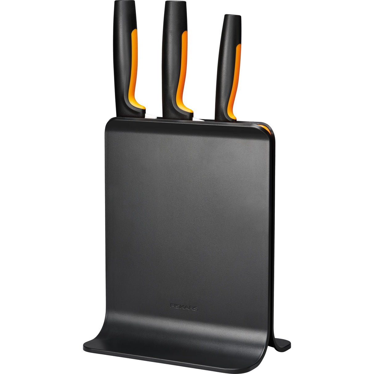 Fiskars funktionelle Form aus Kunststoffmesserblock mit 3 Messern