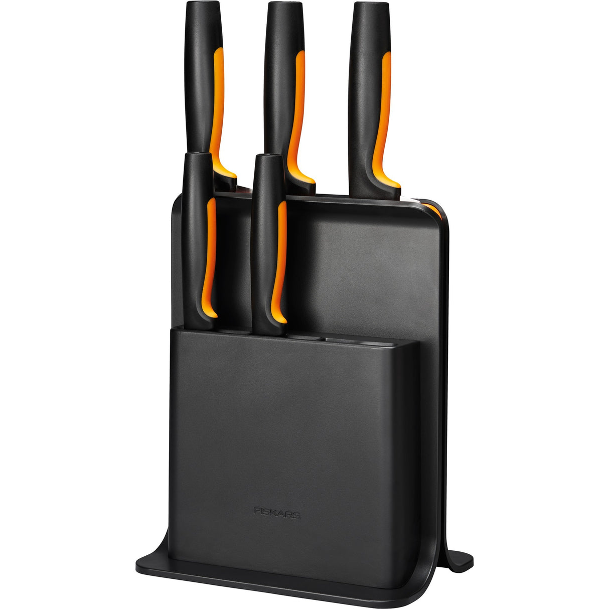 Fiskars funktionelle Form aus Kunststoffmesserblock mit 5 Klingen