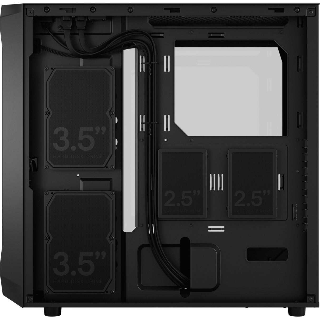 Fractal Design Fractal Design Focus 2 Black Tg Clear Tint