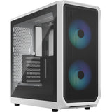 Focus de conception Fractal 2 RVB White Tg Clear Tint