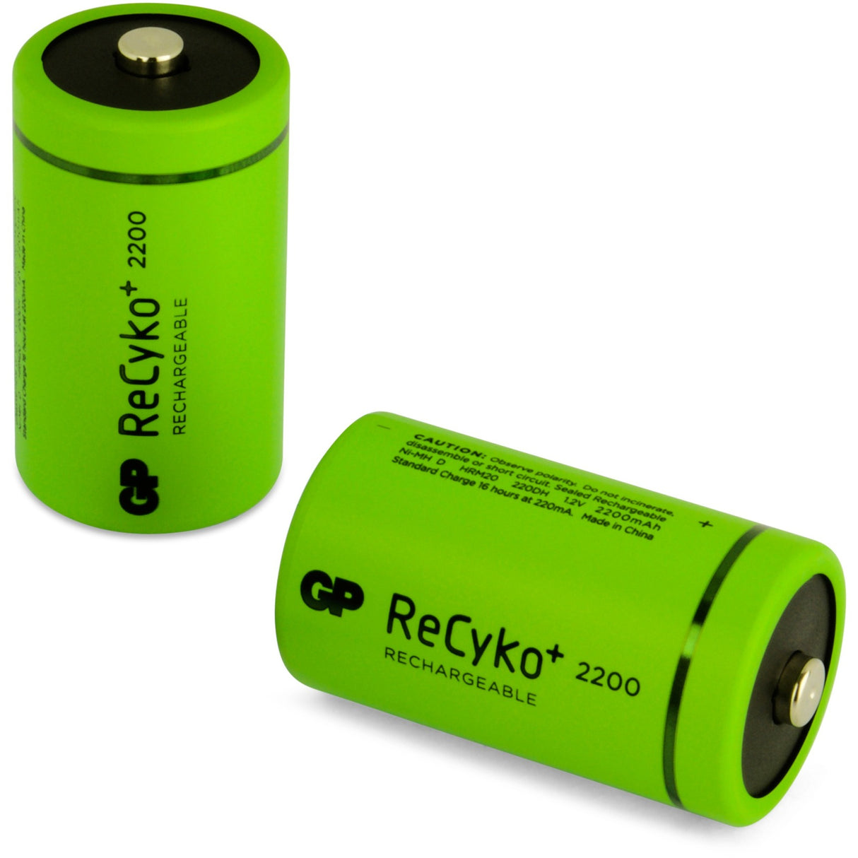 Bilestrices GP Recyko+ D 2200 2 Batilies recargables