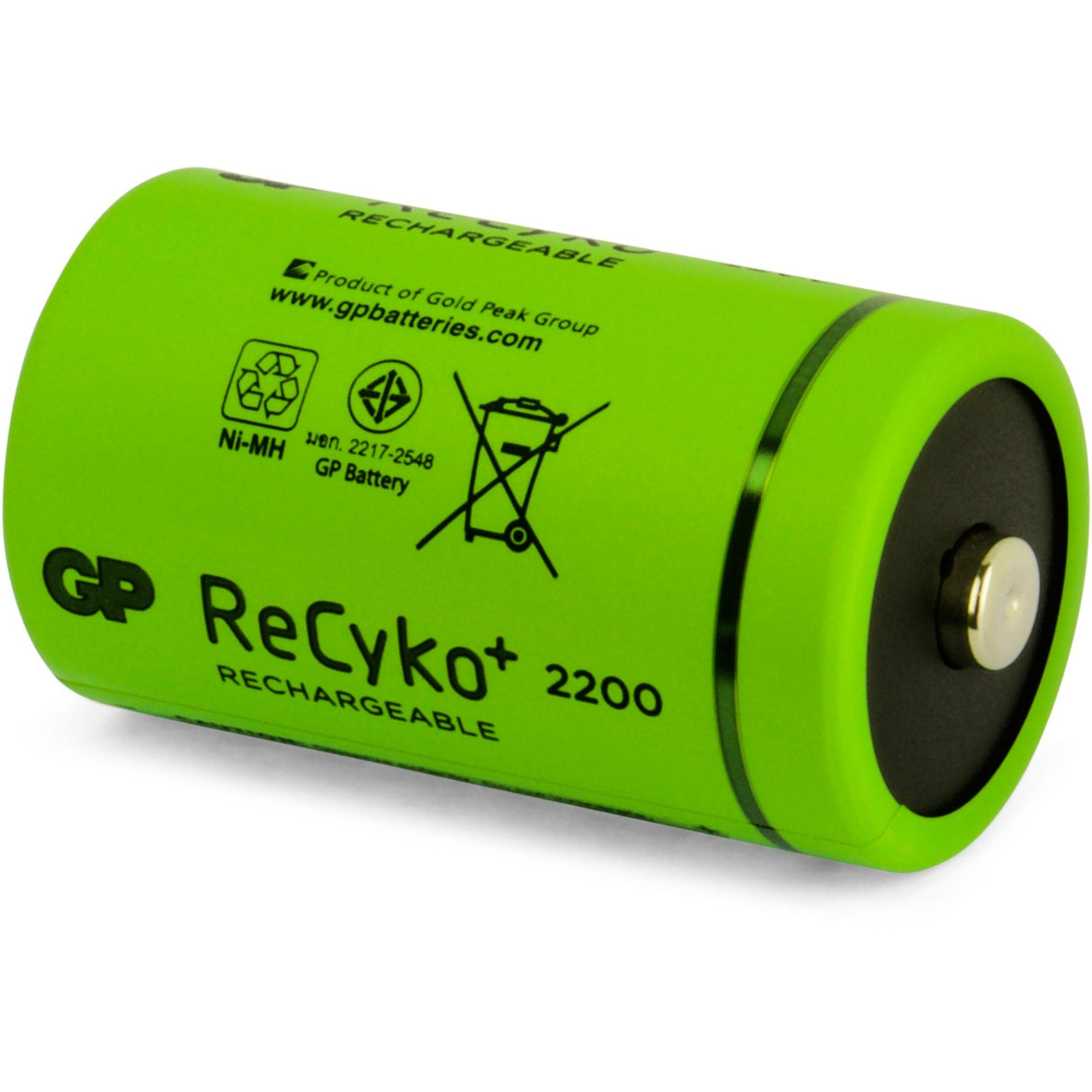 Bilestrices GP Recyko+ D 2200 2 Batilies recargables