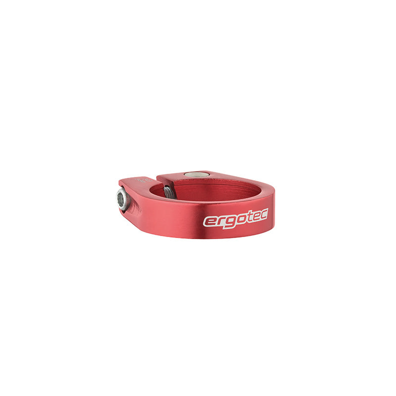 Ergotec saddle clamp SCI-105 34.9mm with screw red