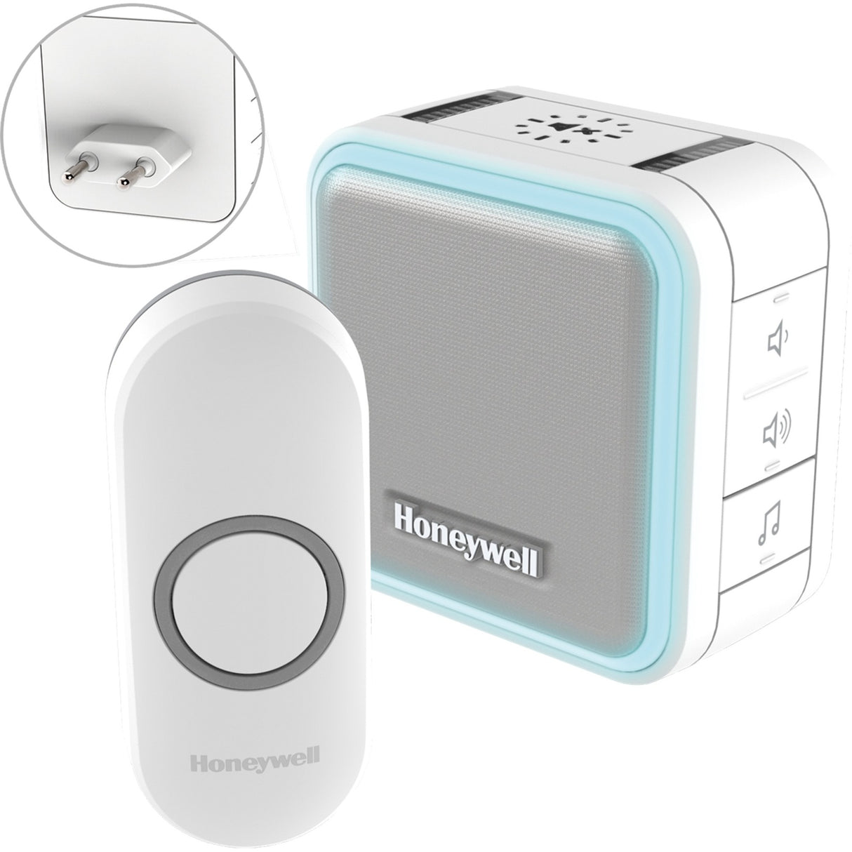 Bezdrátový zvonek Honeywell DC515NP2, plug-in