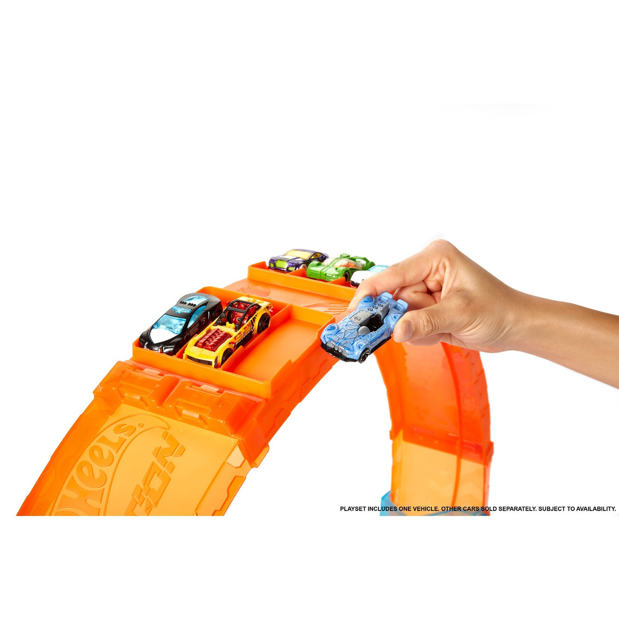 Hot Wheels Massive Loop Mayhem Track Set