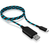 Äiskëscht äiseg Këscht IB-CB023EL USB-A zu Mikro-USB-B-b elektrowaltsce