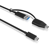 BOX ICY IB-CB034 USB-C> USB-A e USB-C