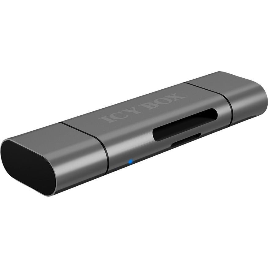 ICY Box IB-CR200-C External Cardreader with Multi-USB Connec