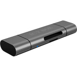 ICY Box IB-CR200-C External Cardreader with Multi-USB Connec