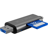 ICY Box IB-CR200-C External Cardreader with Multi-USB Connec