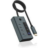 ICY Box IB-HUB1454-C31 4-Port USB 3.2 Gen 2 Type-C Hub