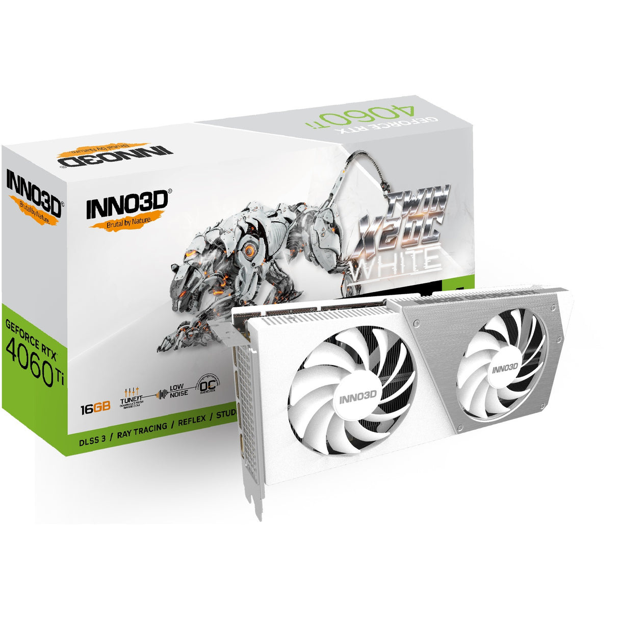 Inno3d Inno3d GeForce RTX 4060 Ti 16GB Twin X2 OC White