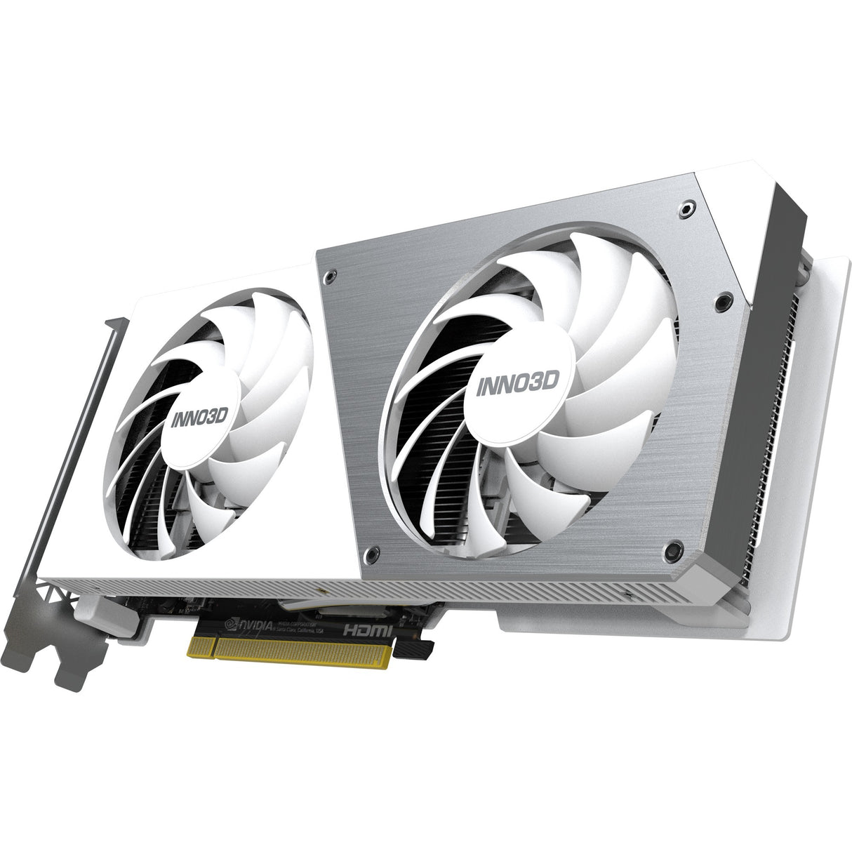 Inno3d geforce rtx 4060 jumeau x2 oC blanc