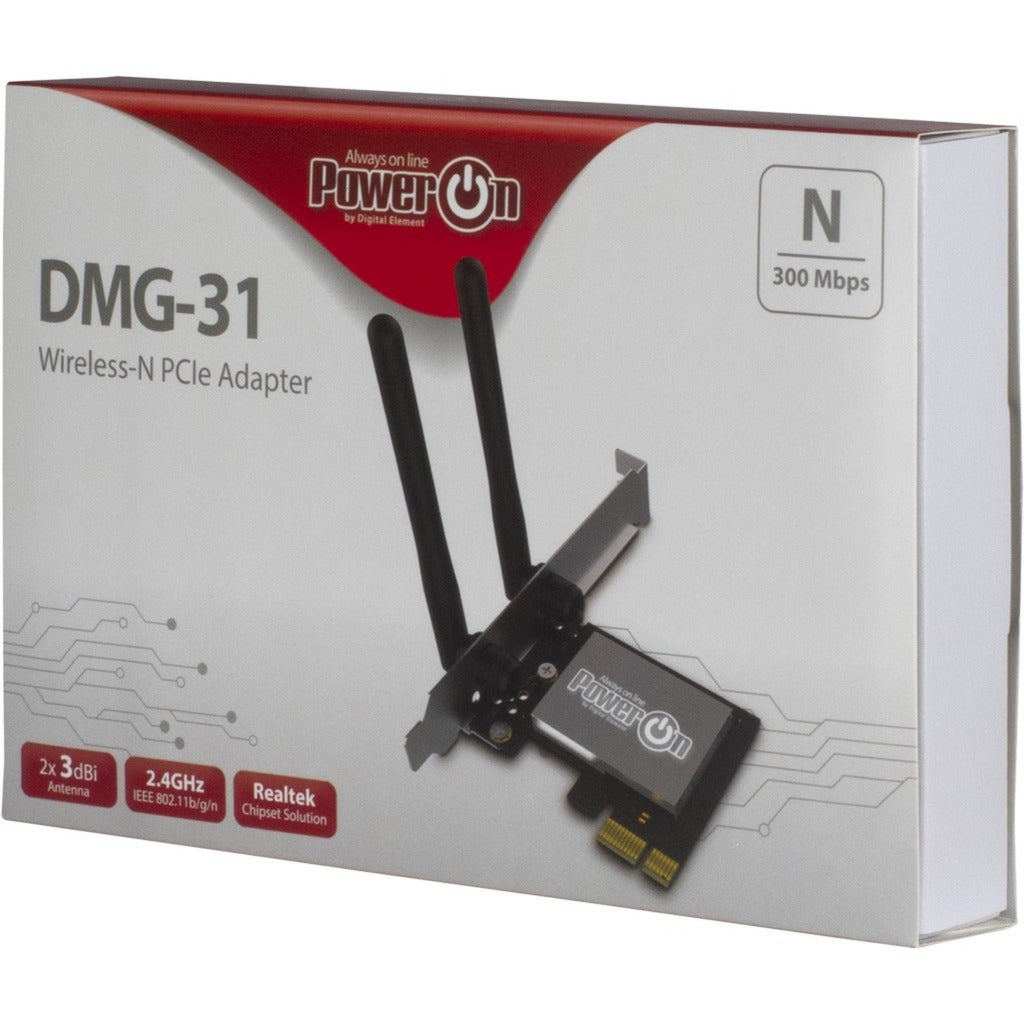 Inter-Tech DMG-31 Wireless-N Adapter PCIE