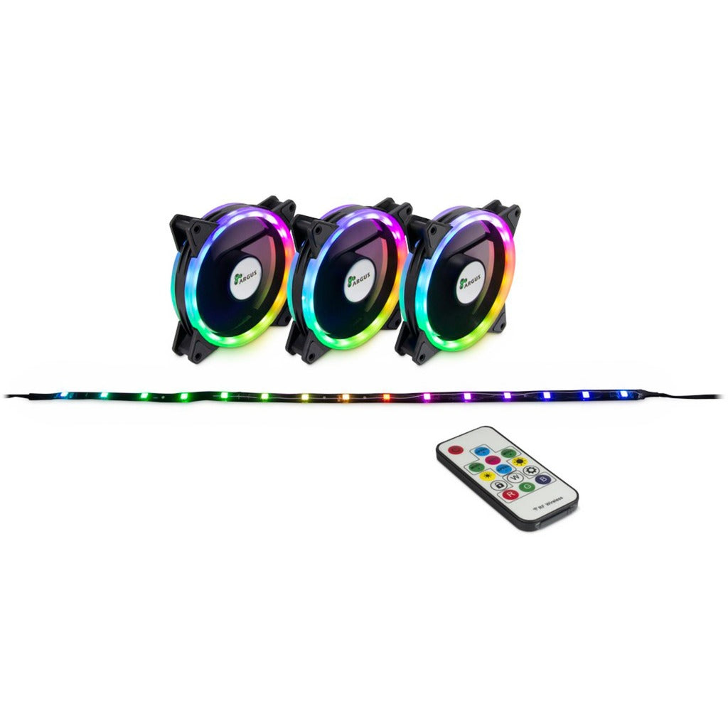 Conjunto de ventiladores entre tecnología Argus RS-04 RGB