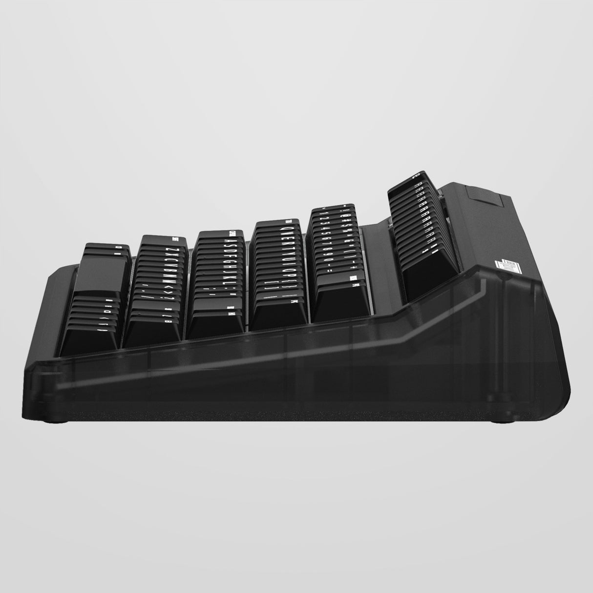 Teclado mecánico inalámbrico Iqunix OG80 Og80 Dark Side