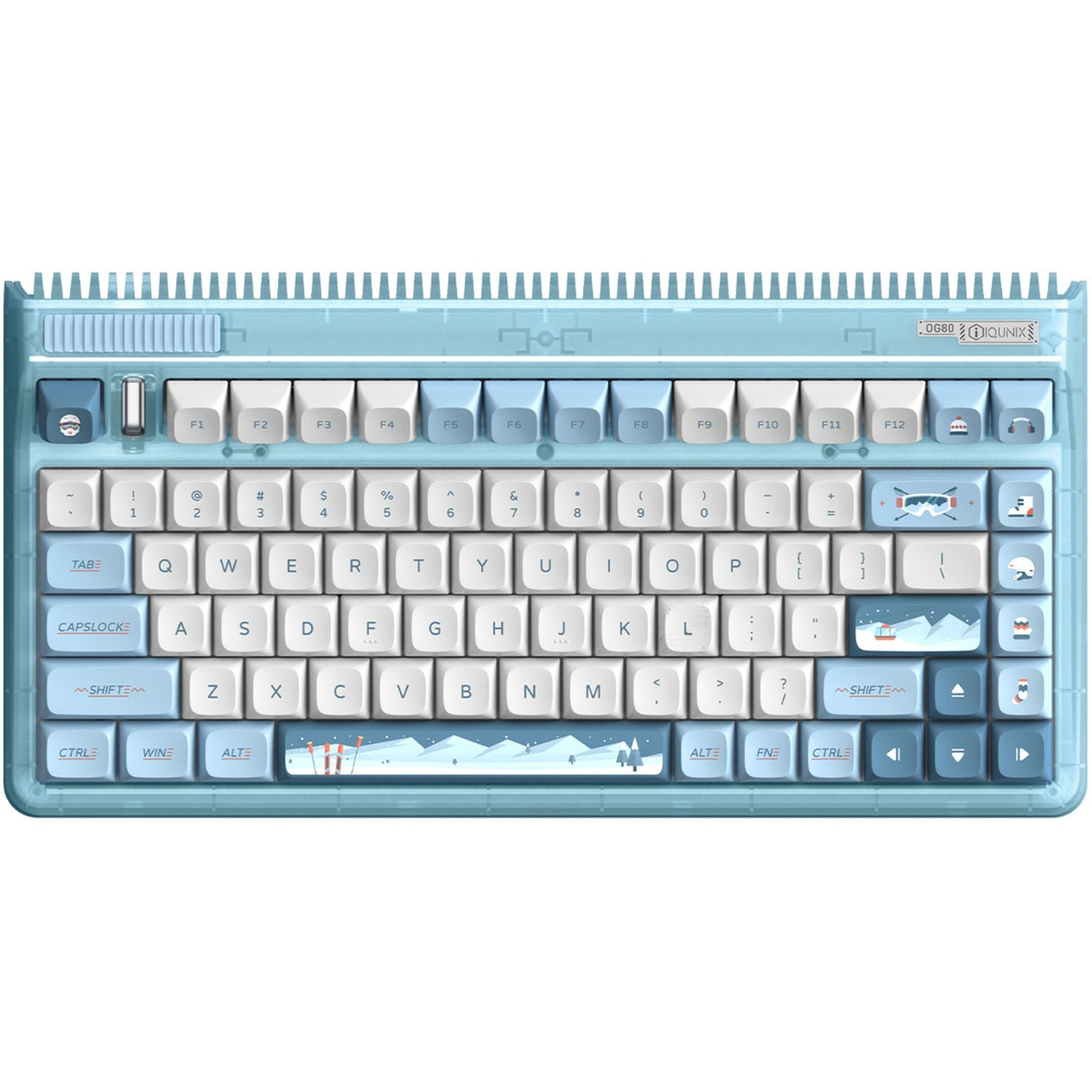 Iqunix og80 wineteride Wireless mechanesch Tastatur