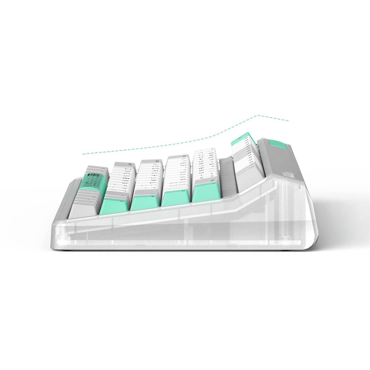 Iqunix og80 Wurmhole Wireless mechanesch Keyboard