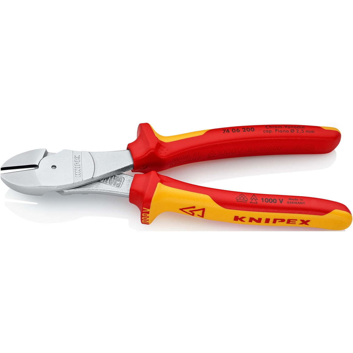 Knipex Power-zijsnijtang Vde 7406200