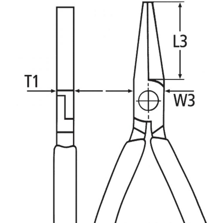 Knipex flaach béien Pang 20 01 160