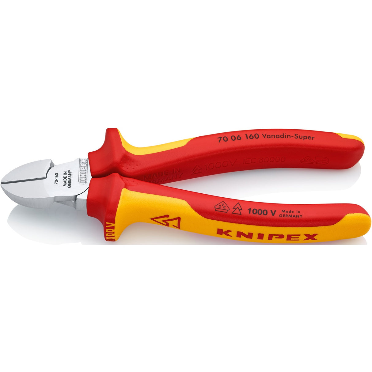 KNIPEX Zijsnijtang VDE 70 06 160