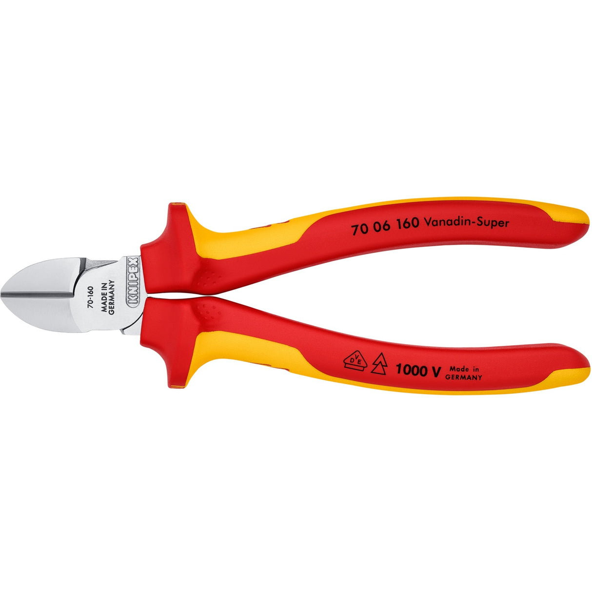 KNIPEX Zijsnijtang VDE 70 06 160