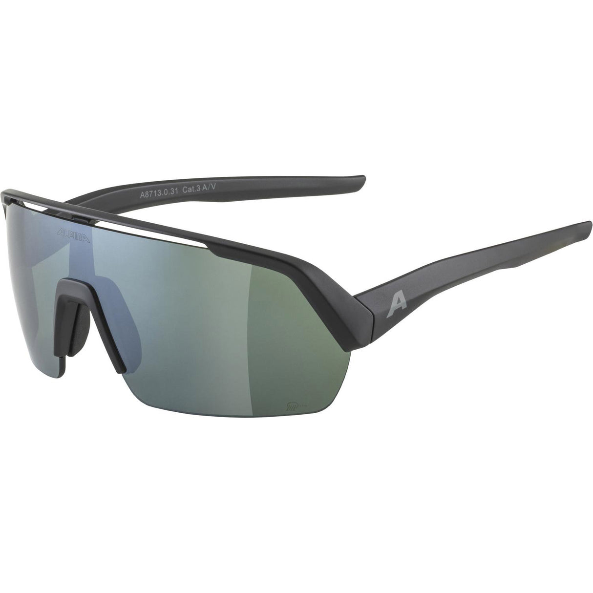 Sports olympiques Alpina Sports Sports Lunes Turbo-HR Q-Lite Black