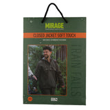 Mirage Raincoat Rainfall Closed Jacket - Size M - Made from Polyester Soft Touch - Earl Gray