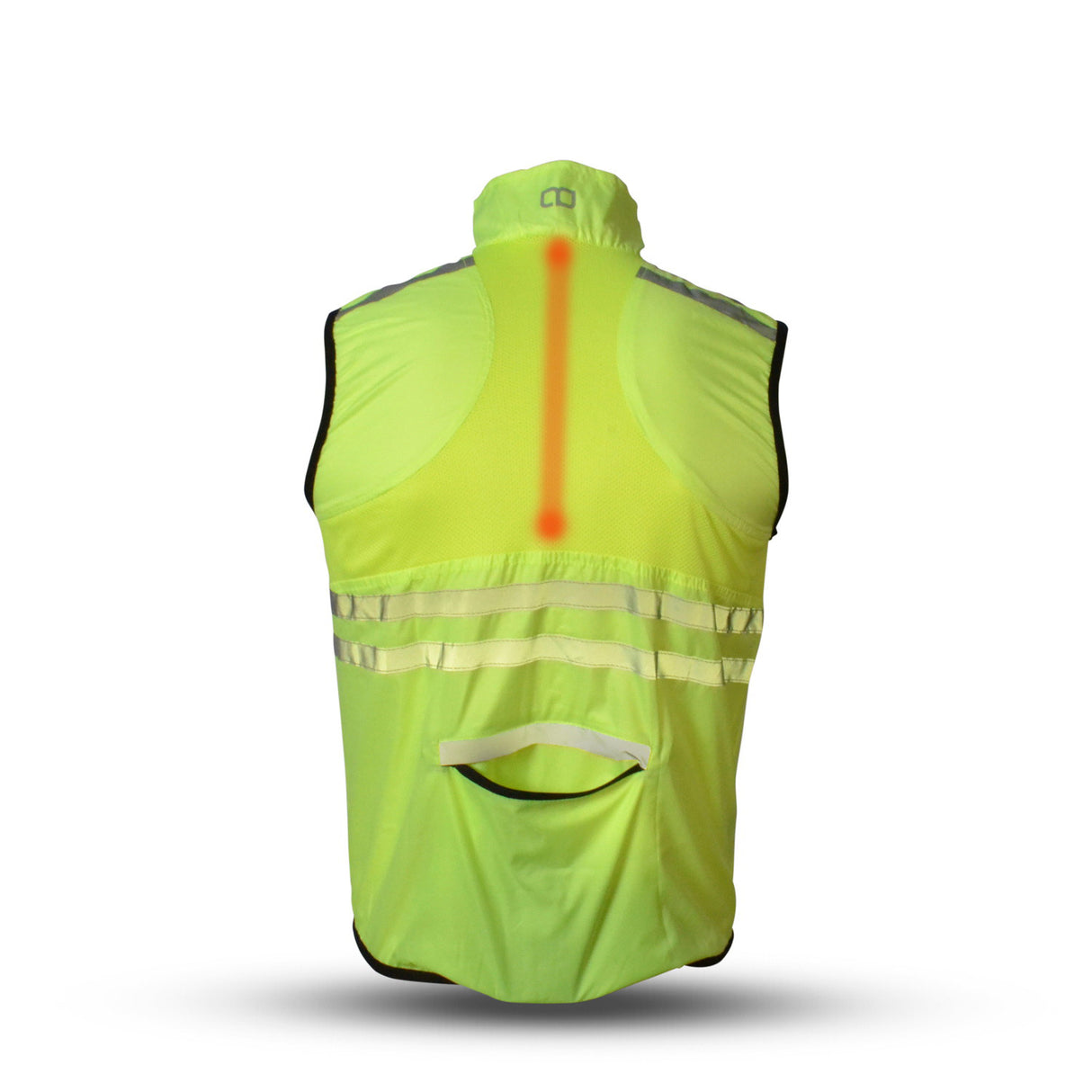 GATO Wind Breaker Mesh Weste USB LED neeonge Größe s