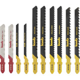 KWB KWB JIGSAW BLADES SET 10-PECES