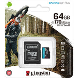 Kingston Canvas Pojdi! Plus microSD 64 GB