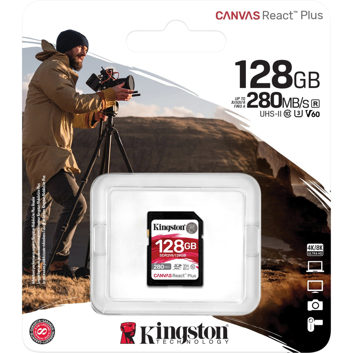 Kingston Canvas React plus 128 GB