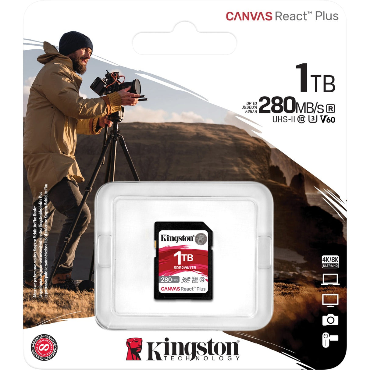Kingston lærred reagerer plus 1 TB