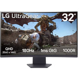 LG Ultragear 32GS60QC-B Curved Gaming Monitor