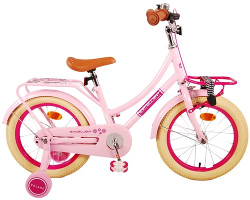 Vlatare Eccellenti biciclette per bambini - ragazze - 16 pollici - rosa - 95% assemblato