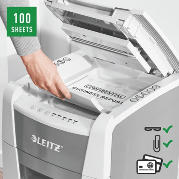Leitz IQ Auto+ Small Office 100 Paper Sprinker P5