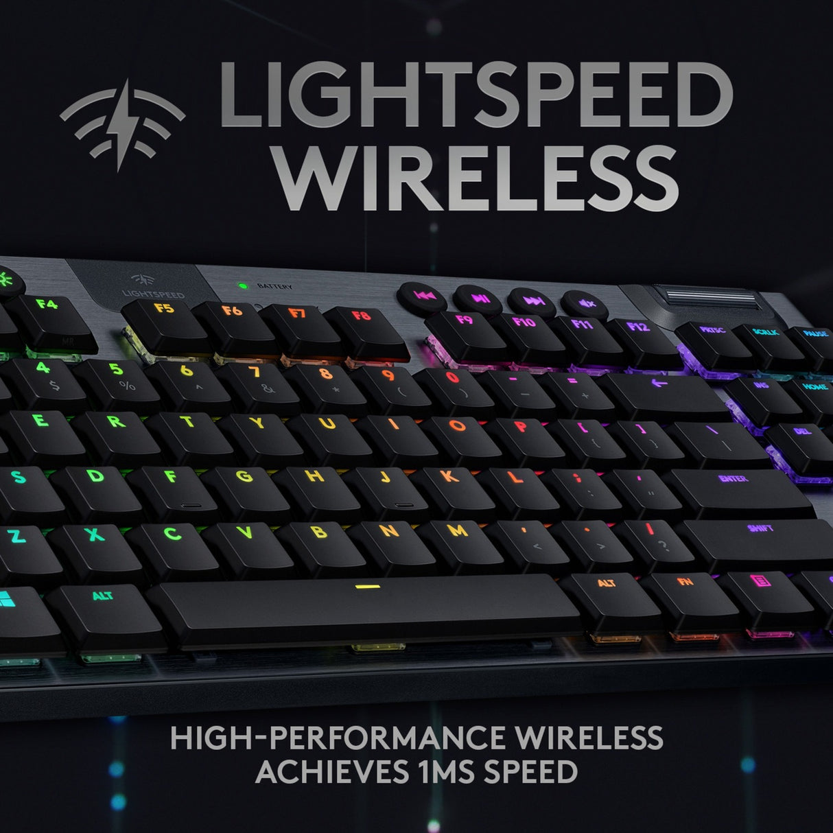 Logitech G915 TKL LightSpeed ​​Wireless RGB Mehansko igranje