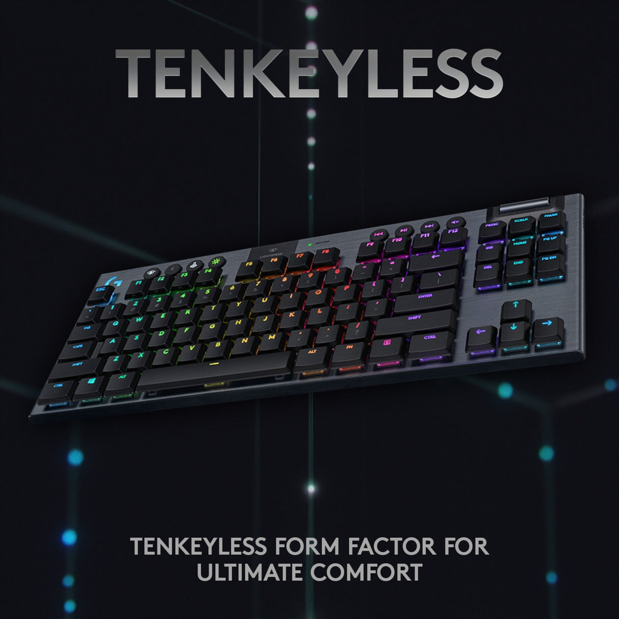 Logitech G915 TKL LightSpeed ​​Wireless RGB Mehansko igranje