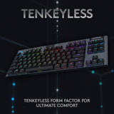 Logitech G915 TKL LightSpeed ​​Wireless RGB Mehansko igranje
