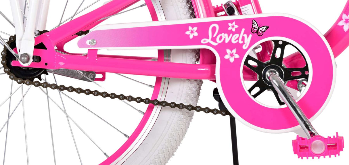 Volare schönes Kinderrad - Mädchen - 20 Zoll - Pink