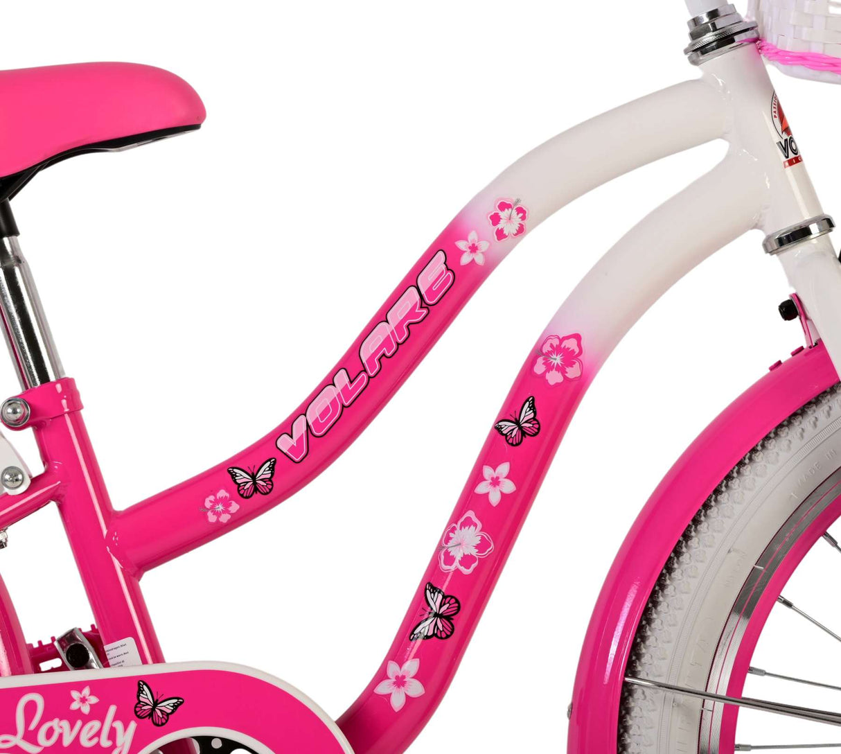 Volare schönes Kinderrad - Mädchen - 20 Zoll - Pink