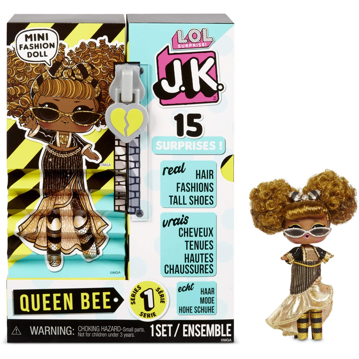 MGA Entertainment Surprise! J.K. Mini-Modepop Queen Bee