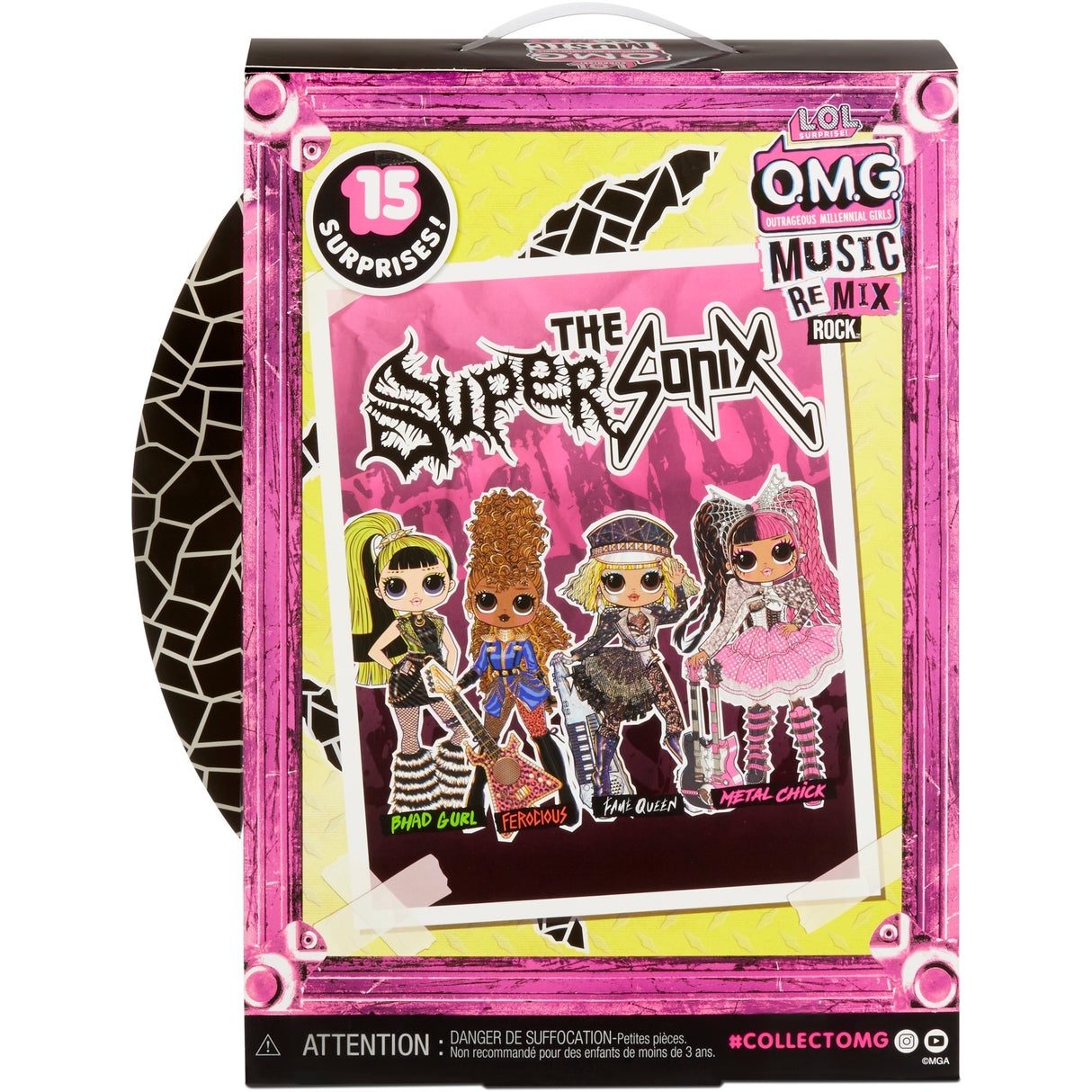 L.O.L. Surprise OMG Pop Remix Rockfame Queen and Keytar