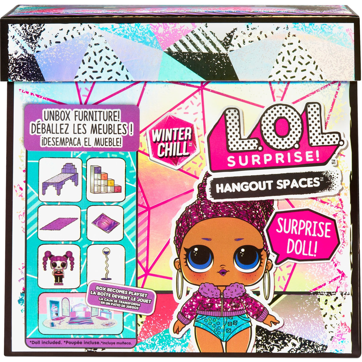 MGA Entertainment Surprise! Spazi di ritrovo freddo invernale Sty