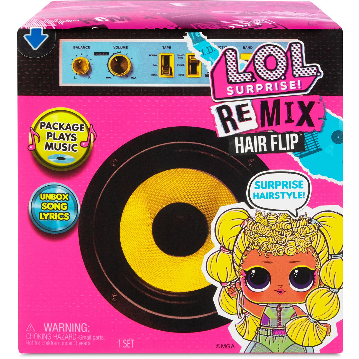 MGA Entertainment překvapení! Remix Hairfflip