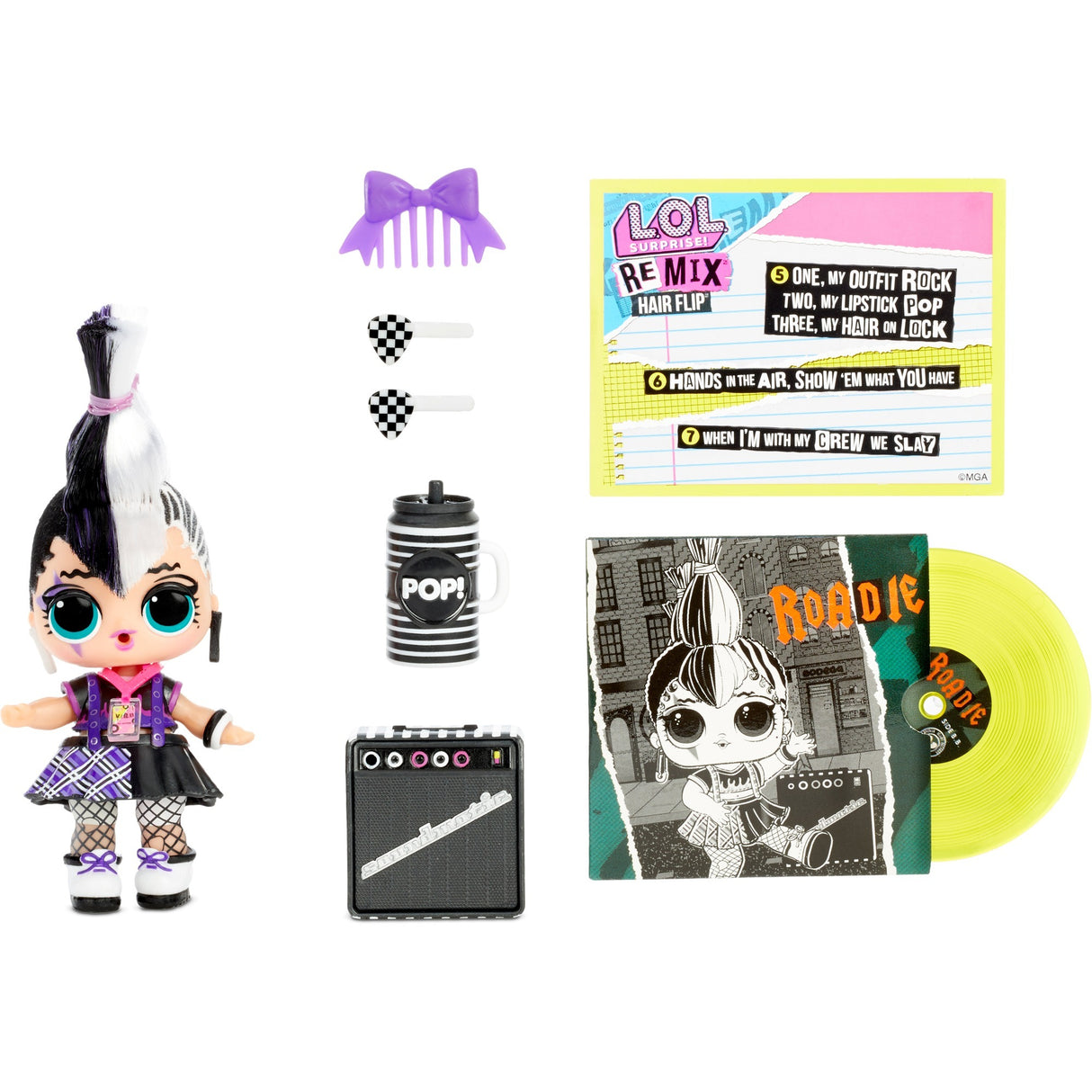 MGA Entertainment překvapení! Remix Hairfflip